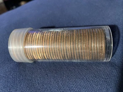 1977 P Washington Quarter Roll ~ BU Brilliant Uncirculated 50 Coins Roll ~ - Image 1 of 4