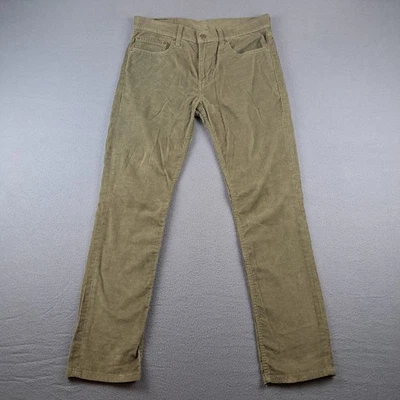 Pantalones de pana Levi's 511 para hombre talla 32x32 (Fits 33X31) verde oliva calce ajustado Foto 1 de 4