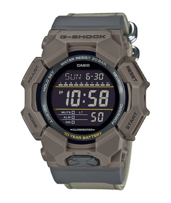 Casio GD-010CE-5ER G-Shock Herrenuhr khaki 10-Jahres-Batterie Invers LCD - Bild 1 von 2