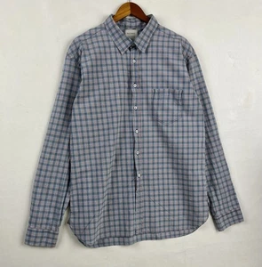 Billy Reid kariertes Button-Down Freizeit Business mehrfarbig Hemd Herren Gr. 2XL - Bild 1 von 11