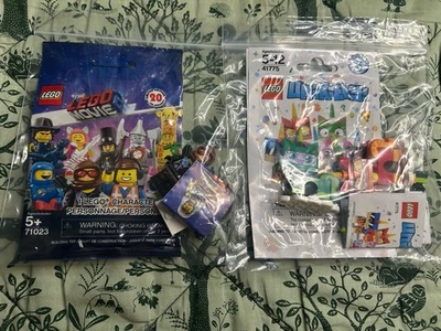 Lego Minifigure Lot Unikitty Series 1 And Lego Movie 2 Lucy Apocalypse - Image 1 of 3