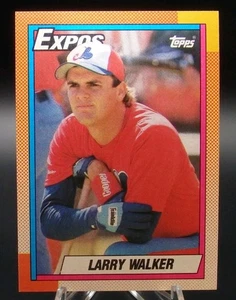 1990 Topps #757 Larry Walker RC NM - Picture 1 of 2