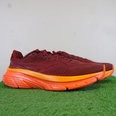 Saucony Turnschuhe Größe 10 Herren rot Mesh Guide 17 Fitnessstudio Outdoor Laufschuhe - Bild 1 von 4