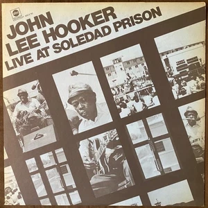 JOHN LEE HOOKER Live at Soledad Prison - 1972 1st Press ABC LP - BEAUTIFUL EX+ - Picture 1 of 3
