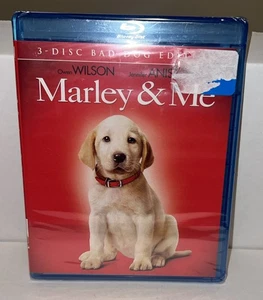 NEW Marley & Me Blue Ray 3 Disc Bad Dog Edition - Photo 1/6
