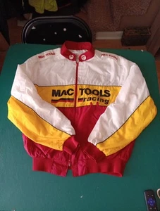 Mac Tools Lightweight Vintage Racing Jacket Size Adult Large - Picture 1 of 10
