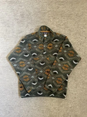 Patagonia Synchilla Snap-T Fleece Pullover Men’s Size S Slowfoot Fatigue Green - Image 1 of 4