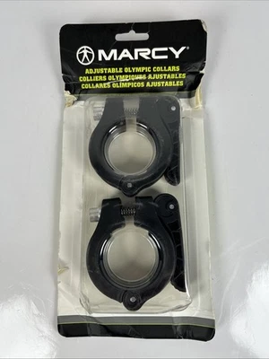 "Collars olímpicos (2) ajustables para cualquier marca de barras olímpicas de 2"" liberación rápida" Foto 1 de 4