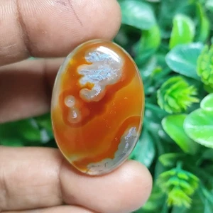 Carnelian Stone Natural Red Carnelian Cabochon Loose Gemstone 51 Cts. ME-13909 - Picture 1 of 6