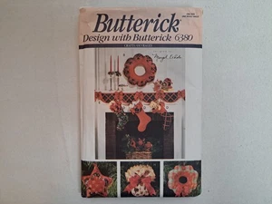 Patrón Butterick - Decoraciones de Navidad con lazos (talla única) #6380 - sin cortar - Imagen 1 de 6