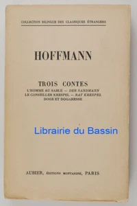 Trois contes Der Sandmann Rat Krespel Doge und Dogaresse E. T. A. Hoffman 1947 - Imagen 1 de 3