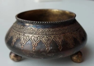 Salero raro plata imperial rusa 84 1881 Foto 1 de 4