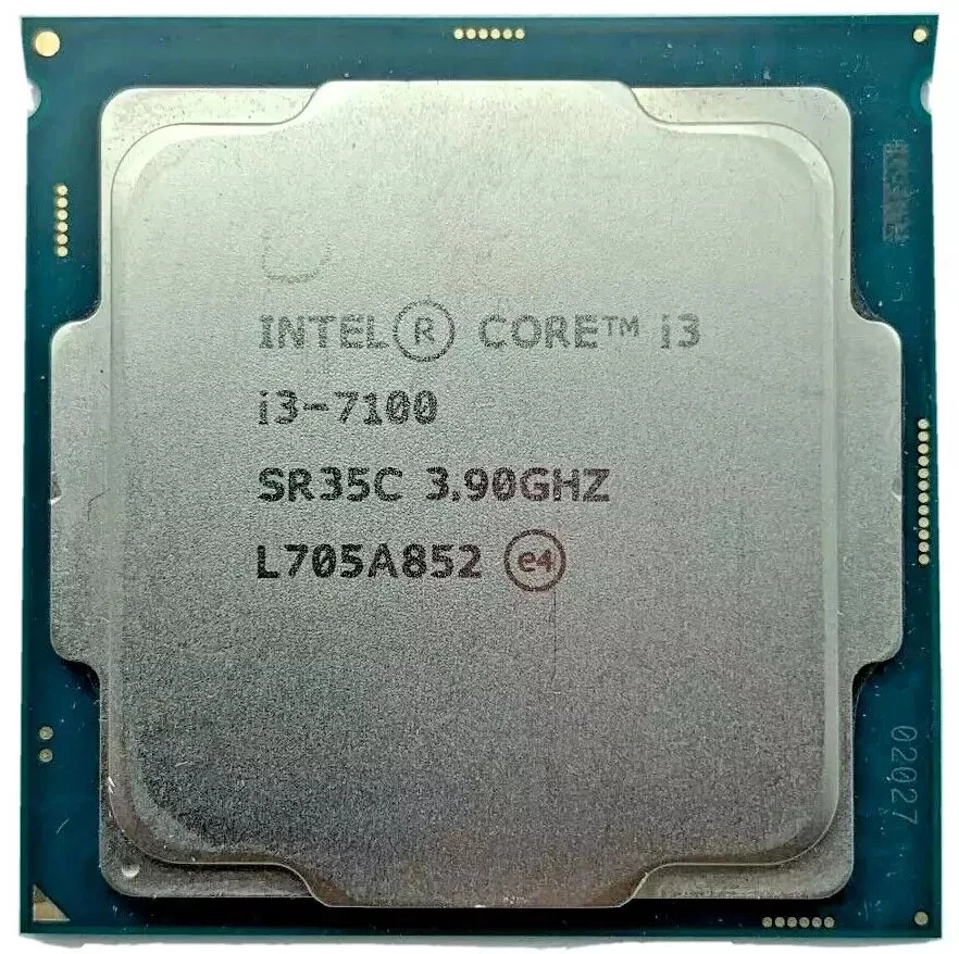 CPU Intel Core i3-7100 3,9 GHz Dual-Core SR35C | Usada, probada y funcionando Foto 1 de 1