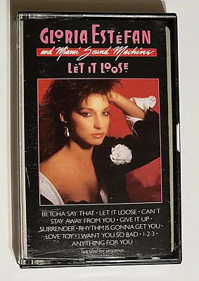 Gloria Estefan and Miami Sound Machine  Let It Loose Cassette Epic OET40769 Foto 1 de 4