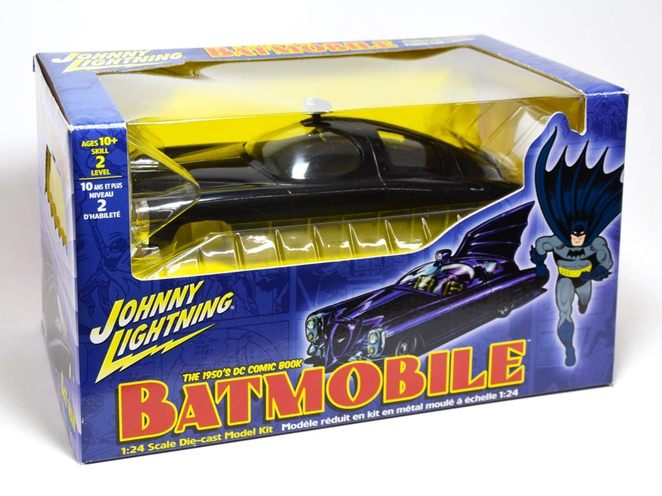 Johnny Lightning 6903 1/24 Scale DC Comics 1950s Batmobile Diecast Model Kit - Image 1 of 1