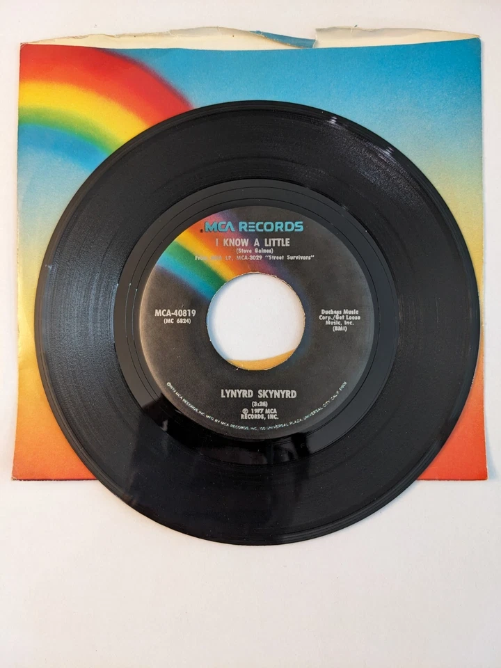 LYNYRD SKYNYRD What's Your Name 45 7" COUNTRY CLSSSIC ROCK Record Vinyl Records - Image 1 of 4