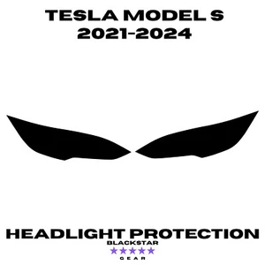 Fits Tesla Model S 2021.5-2025 Paint Protection TPU PPF Pre-Cut Kit Easy Install - Picture 1 of 3