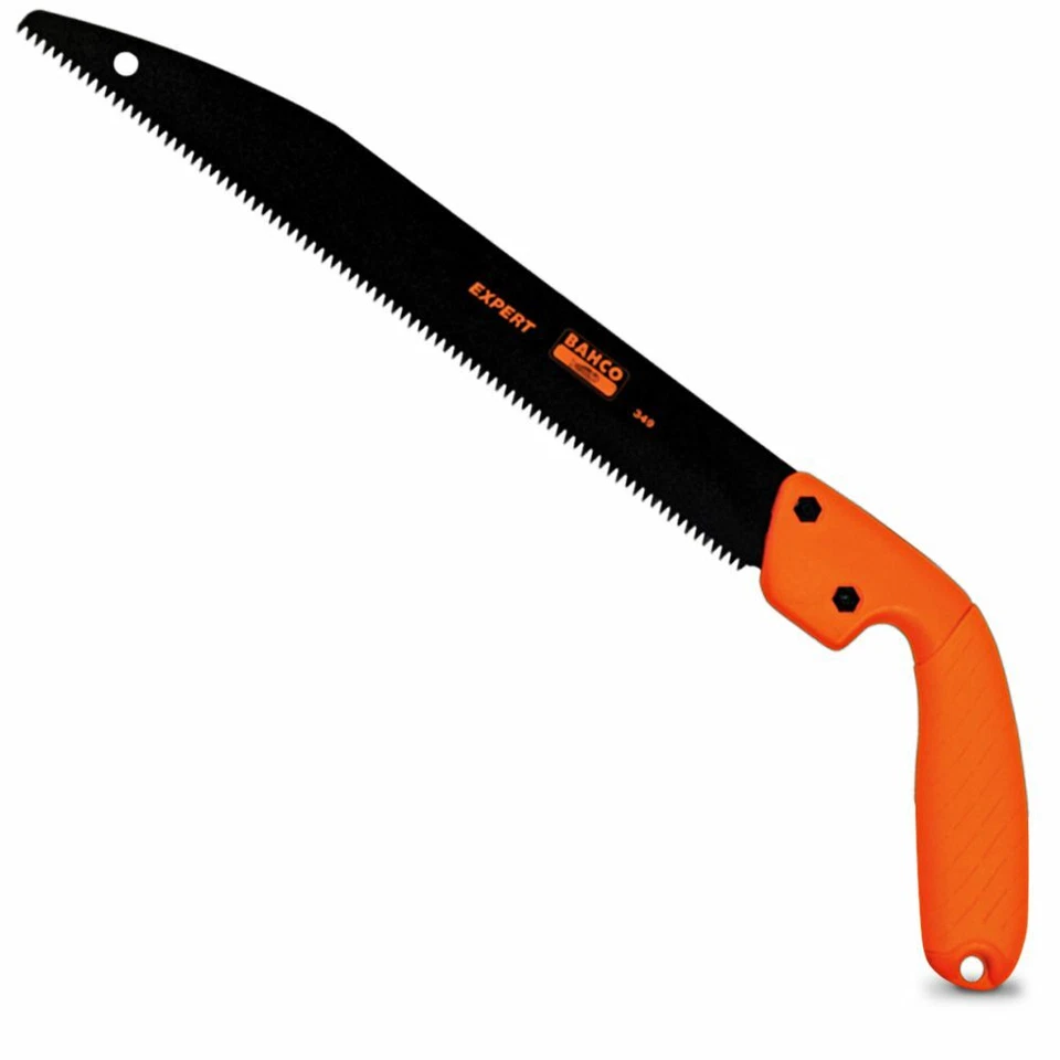 Sierra de podar Bahco 300 mm para arbustos ornamentales y árboles frutales, corte agresivo Foto 1 de 1