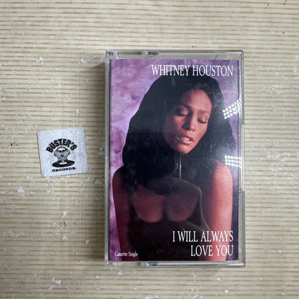 Whitney Houston – I Will Always Love You Audio Cassette Tape Single - Image 1 of 4