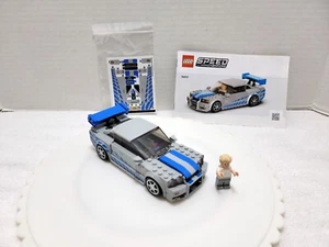 Lego 76917 - 2 Fast 2 Furious Nissan Skyline GT-R (R34) - 2023 - 100% Build Comp - Picture 1 of 12