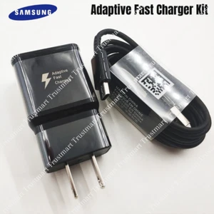 Adaptive Fast Charger USB Type C Charging Cable Wall Block Adapter For Samsung - Picture 1 of 15