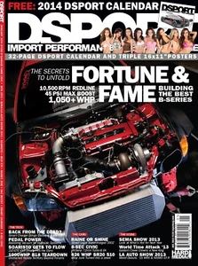 DSPORT#136 (JANUARY 2014) w Calendar: Fortune & Fame Building the Best B-Series - Picture 1 of 1