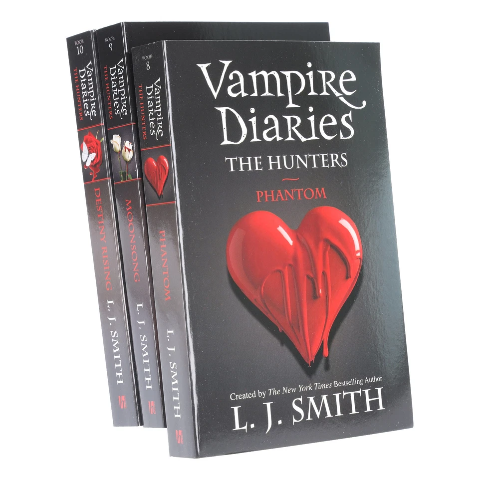 Vampire Diaries The Hunters 8 to 10 Books Young Adult Set Paperback by L J Smith