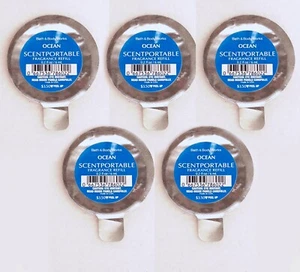 5 Bath & Body Works Scentportable OCEAN Duftöl Nachfüllscheibe Auto - Bild 1 von 1