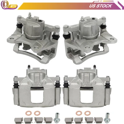 Pinzas de rotores de freno delanteros y traseros para Dodge Nitro 2007 2008 2009 2010 Foto 1 de 4