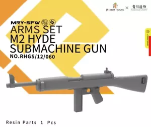 Pistola RHGS12060 Escala 1/12 General Militar Prop Modelo M2 Hyde Subfusil - Imagen 1 de 2