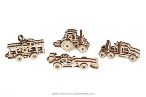 UGEARS | Vehículos U-Fidgets | Modelo mecánico de madera - Imagen 1 de 3