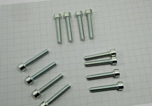 Vis M7 X 40 Mm 12 Pièces Inbus® 8,8 HAKO M7X40 - Vis Intérieure Hexagonale - Photo 1/4