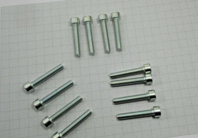 Vis M7 X 40 Mm 12 Pièces Inbus® 8,8 HAKO M7X40 - Vis Intérieure Hexagonale - Photo 1/4