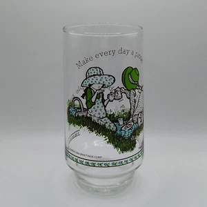 Vintage Holly Hobbie Coca-Cola Simple Pleasures Glass Tumbler 1970's - Picture 1 of 7