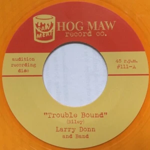 45Re✦LARRY DONN✦"Trouble Bound/Rockin' Love"✦ Fantastic 50s Unissued Rockabilly - Imagen 1 de 2