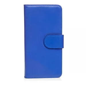 BLUE WALLET Leather Case Phone Cover for Apple iPhone 6 / 6s UK Fast post - Picture 1 of 5