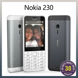 New Nokia 230 3G Dual Sim Slots GSM 2.8" 2MP MP3 Bluetooth Unlocked Cellphone - Picture 1 of 8