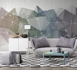 3D Line Graphics 45368NA Wallpaper Wall Murals Removable Wallpaper Fay - Picture 1 of 11