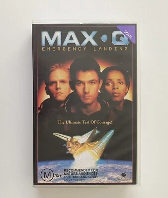 Max Q [VHS] Touchstone Video Big Box Ex-Rental Tape Sci-Fi 1998 VGC - Image 1 of 4