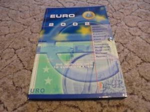 Euro 2002 Die Münzen der 12 Euro Staaten komplett stempelglanz - Picture 1 of 3