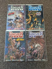 4 Punisher P.O.V. Marvel Comic Book 1 2 3 4 Complete Series Nick Furry Lot 1991