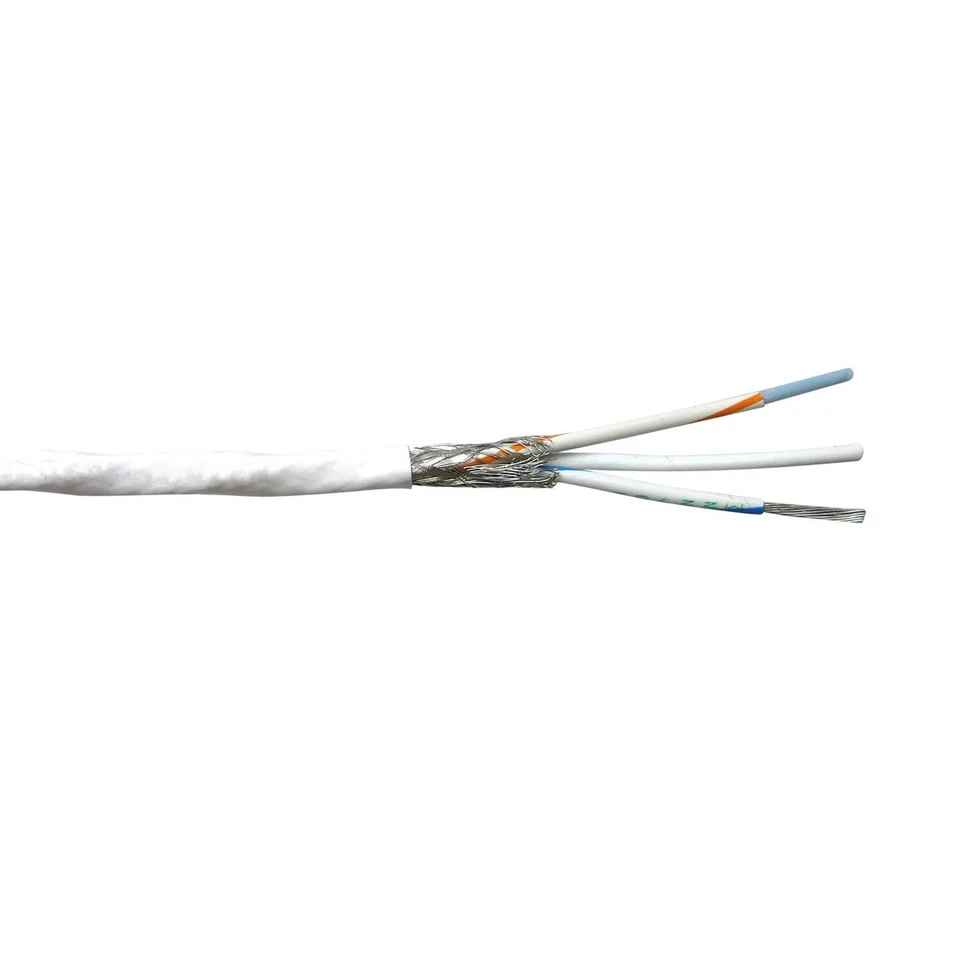 Cable M27500-22SB3T23 22 AWG 3 conductores blindados 150 °C ETFE Mil-Spec 600V Foto 1 de 1