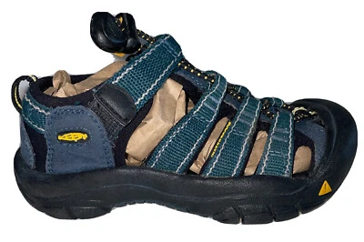 Keen Newport H2 Sandalia Juvenil Talla 11 Amarillo Turquesa Impermeable Zapatos Tenis Foto 1 de 4