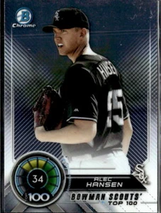 2018 Bowman Scouts Top 100 Alec Hansen Chicago White Sox #BTP34 - Picture 1 of 2