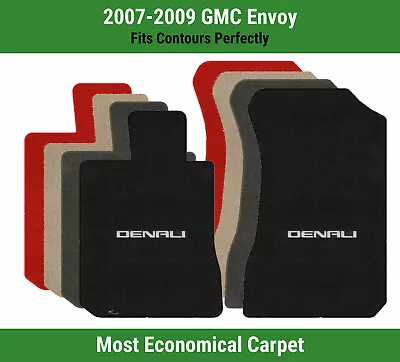 Lloyd Velourtex Front Mats for '07-09 GMC Envoy w/Silver on Black Denali 5 - Image 1 of 4