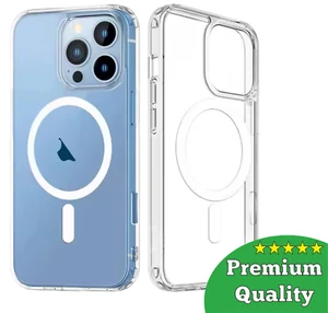 Clear Case with MagSafe For iPhone 16e 16 15 14 13 12 11 X Pro Plus Max Mini SE - Picture 1 of 8