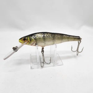 Bagley's Small Fry Perch Crankbait Fishing Lure 5" Walleye Bass Florida Vintage - Picture 1 of 14