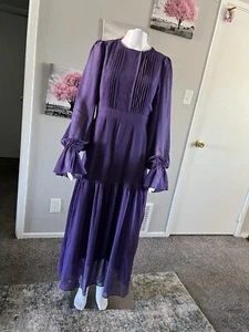 party dresses for women, Long Dress, Long Sleeve,Abaya, Hijab, Chiffon, Scarf - Picture 1 of 6