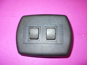 *DOUBLE 2 GANG ON OFF ON 12 VOLT BLACK LIGHT SWITCH RV MARINE FREE SHIPPING - Picture 1 of 4