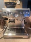 Siebtrger Espressomaschine Sage Barista Express silber